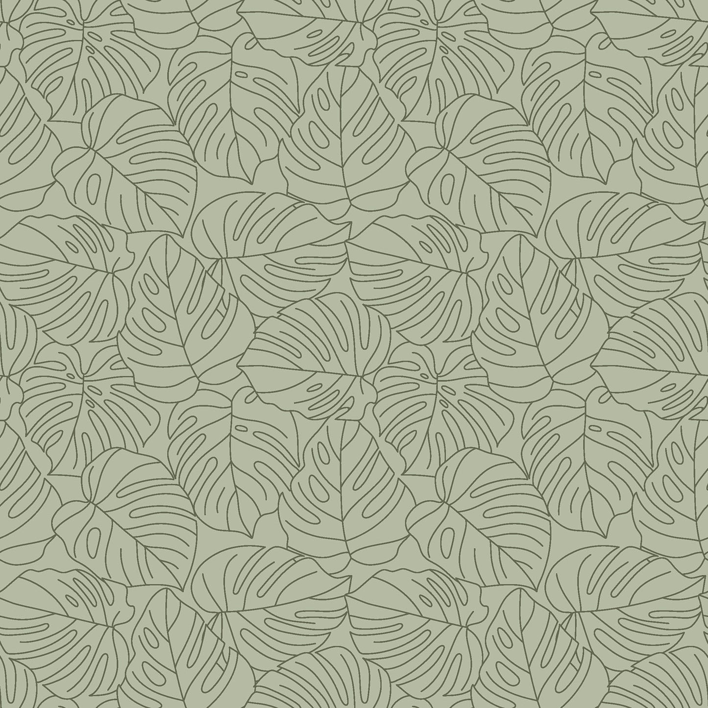 KIT Tapis à langer nomade Popi Monstera/écru