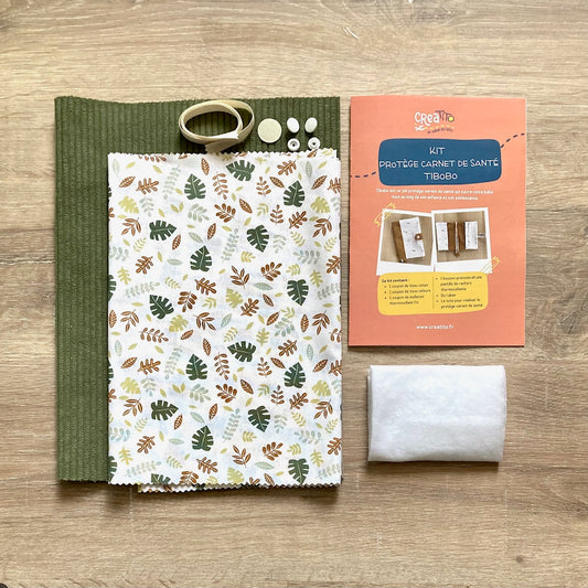 KIT Protège carnet de santé Tibobo Automne
