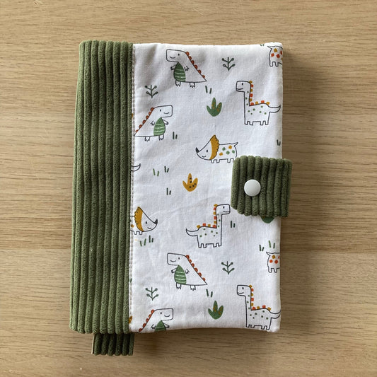 KIT Protège carnet de santé Tibobo Dino (2 coloris)