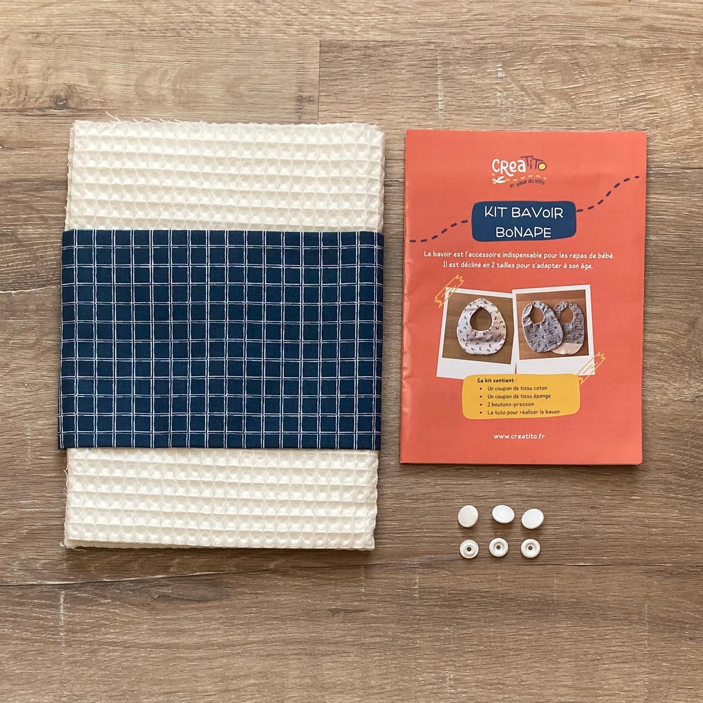 KIT bavoir Bonape Carro (3 coloris)