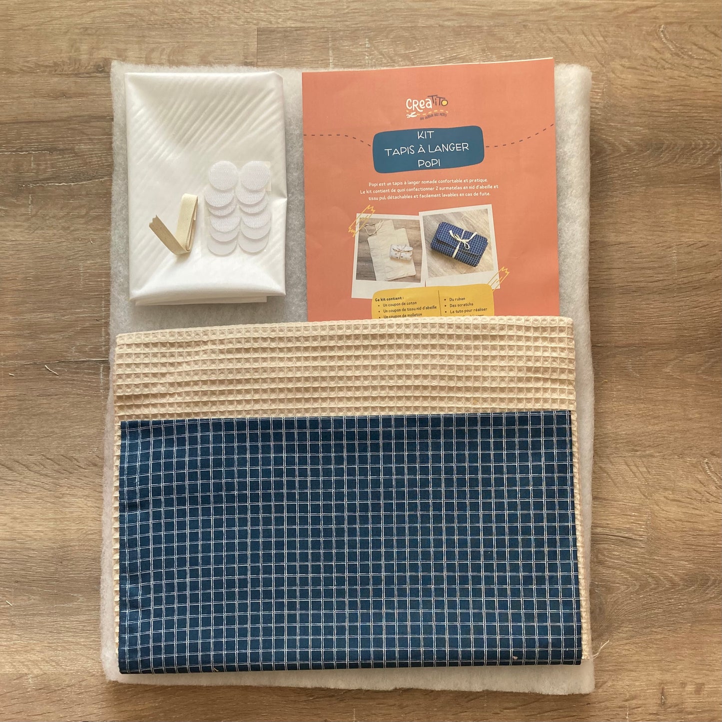 KIT Tapis à langer nomade Popi Carro