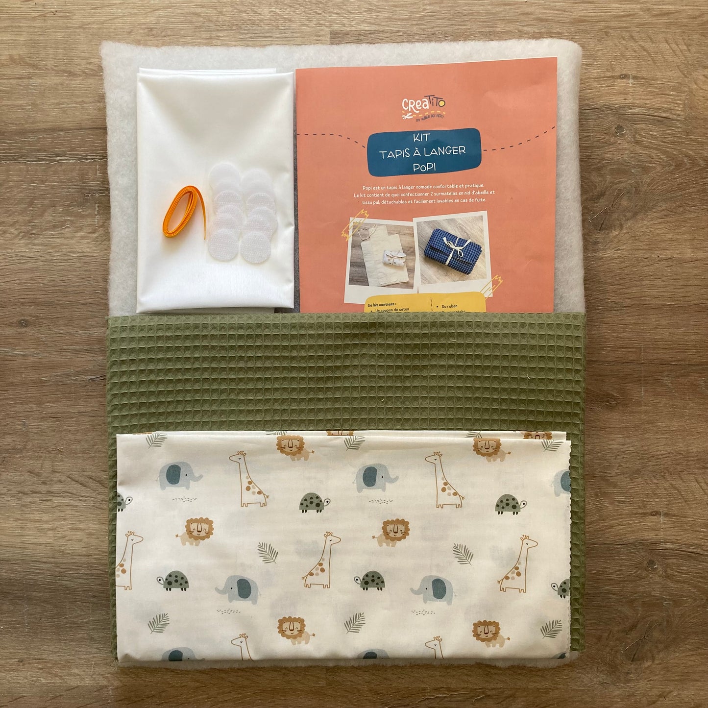 KIT Tapis à langer nomade Popi Zanimo