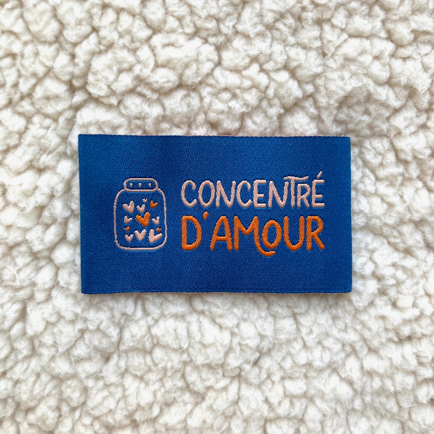 Etiquette Concentré d'Amour