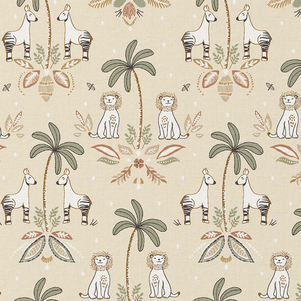 Toile de coton Safari