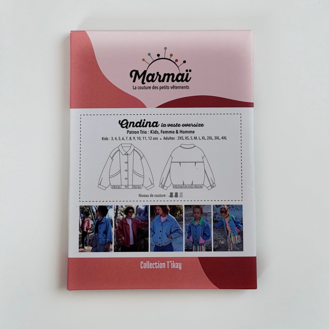 Marmaï - Veste Andina ENFANTS et ADULTES