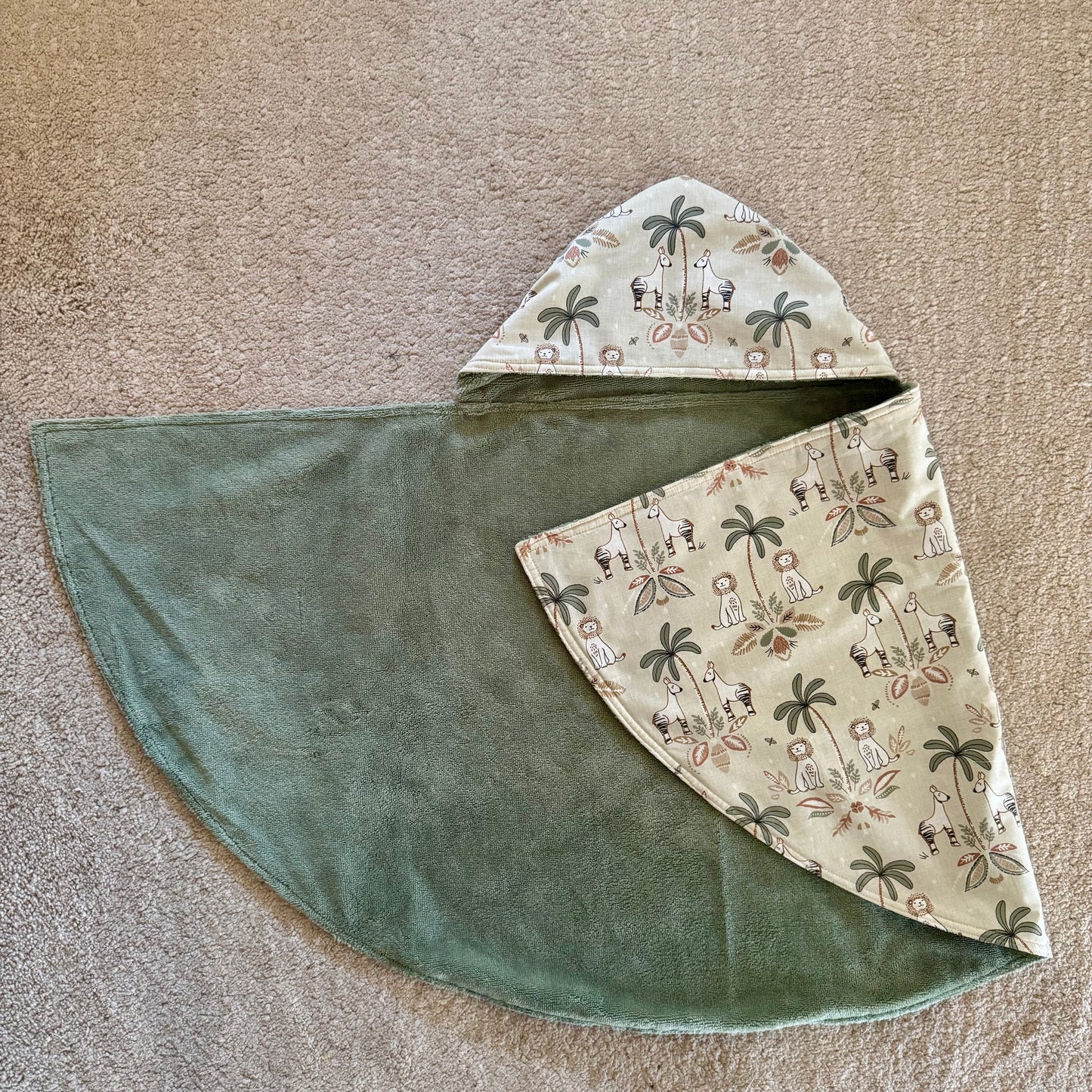 Kit Cape de bain Banouille Safari