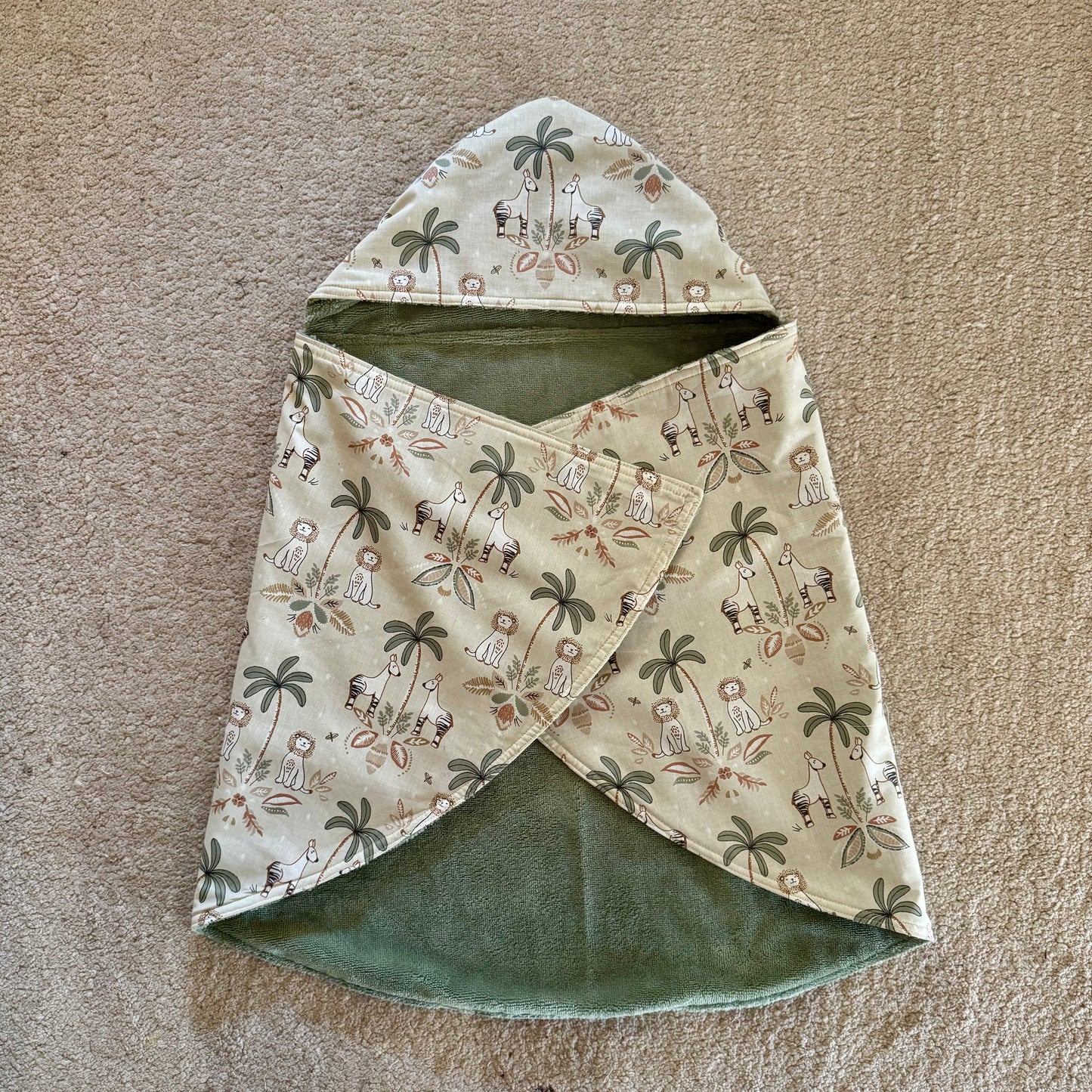 Kit Cape de bain Banouille Safari