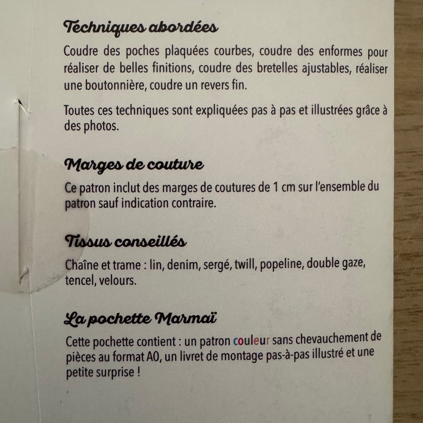 Marmaï - Salopette Fauvette