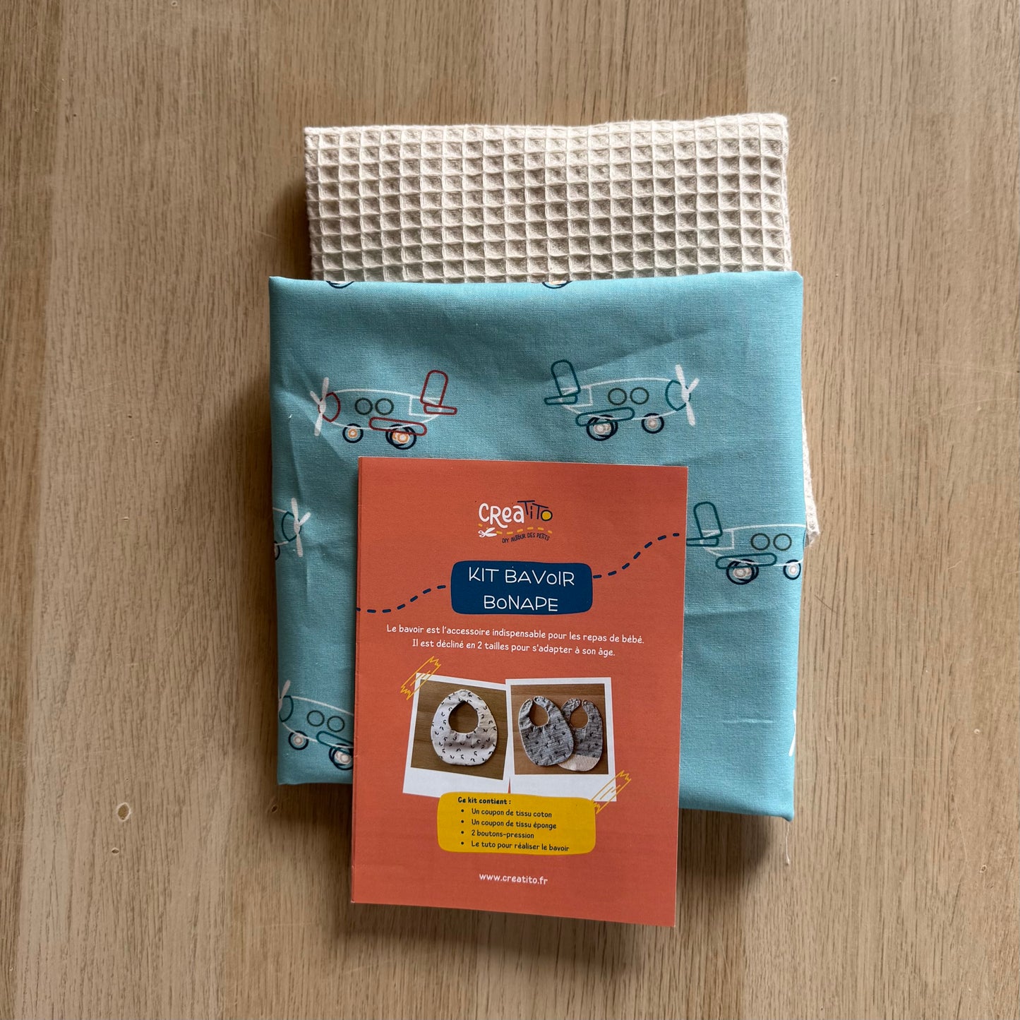Kit bavoir Bonape Ptit Jet
