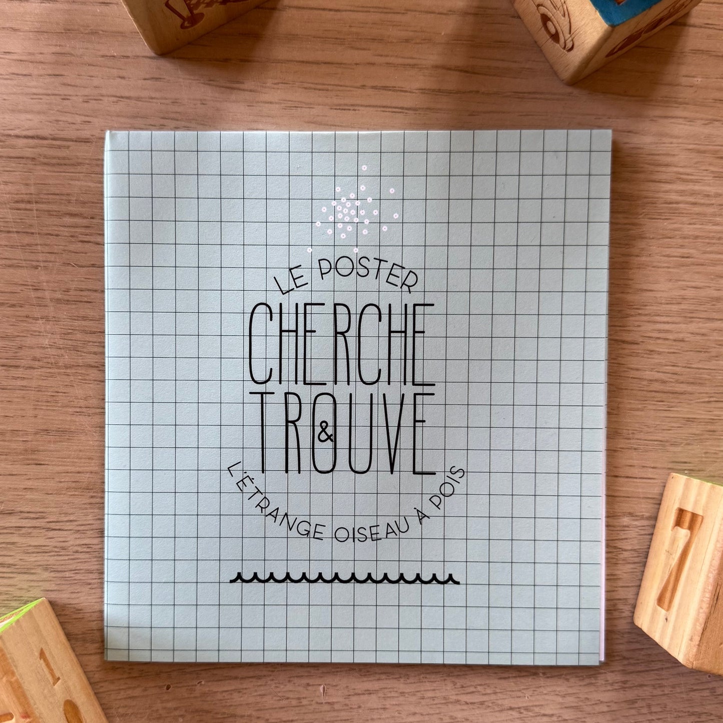 Carte/poster Cherche et trouve "Bébé en route"