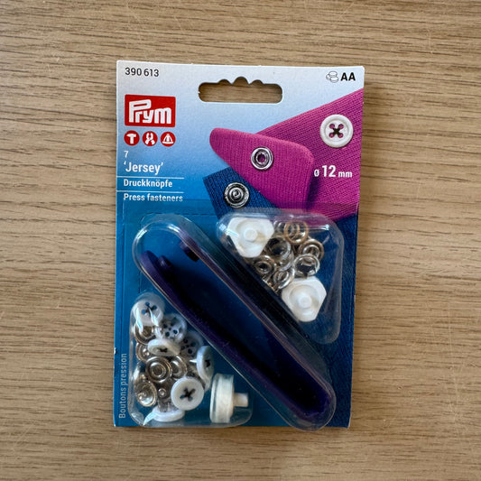 Pression Jersey Prym 390 613 imitation boutons