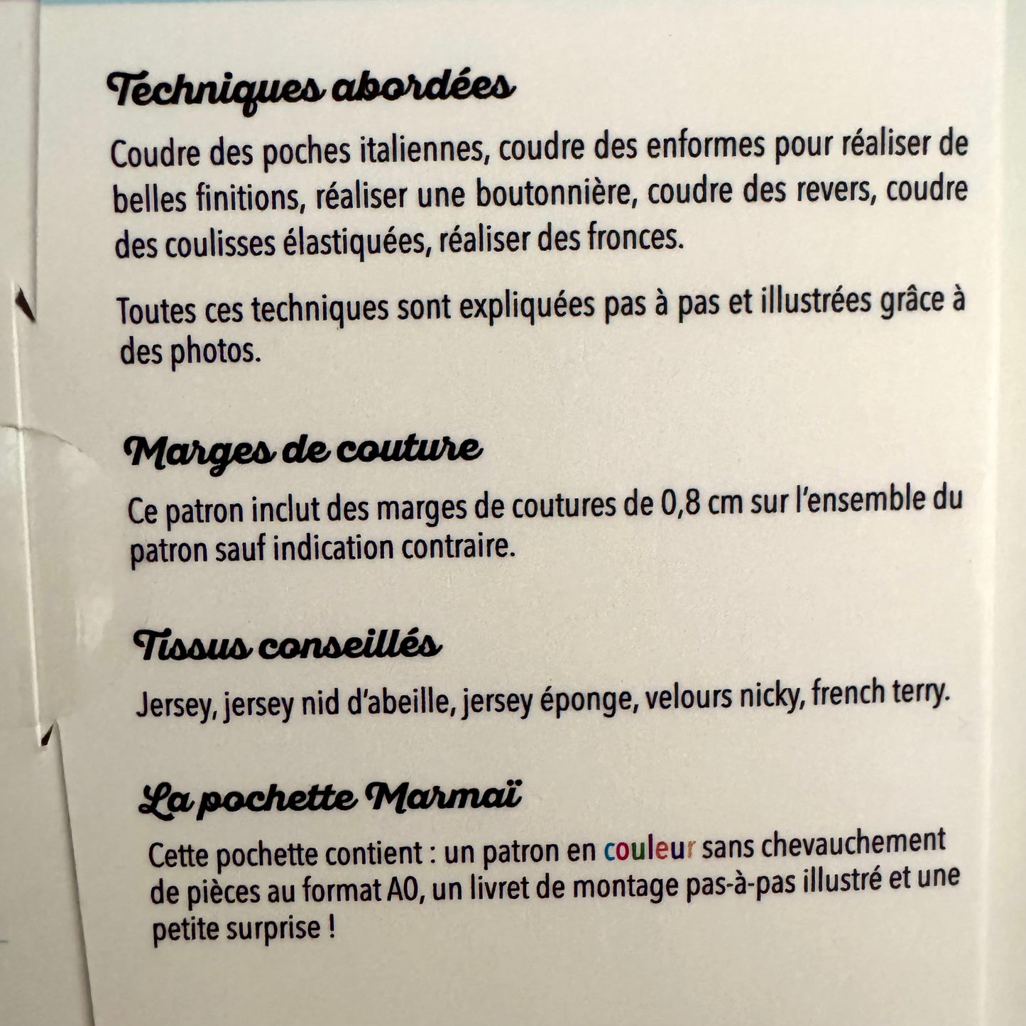 Marmaï - Combishort, jupe culotte et robe Cigale