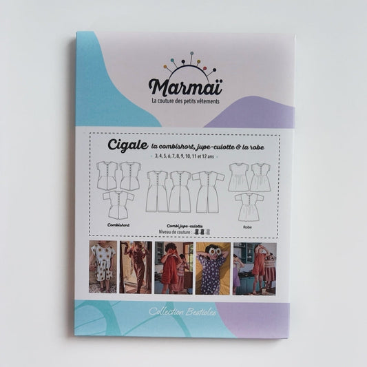 Marmaï - Combishort, jupe culotte et robe Cigale
