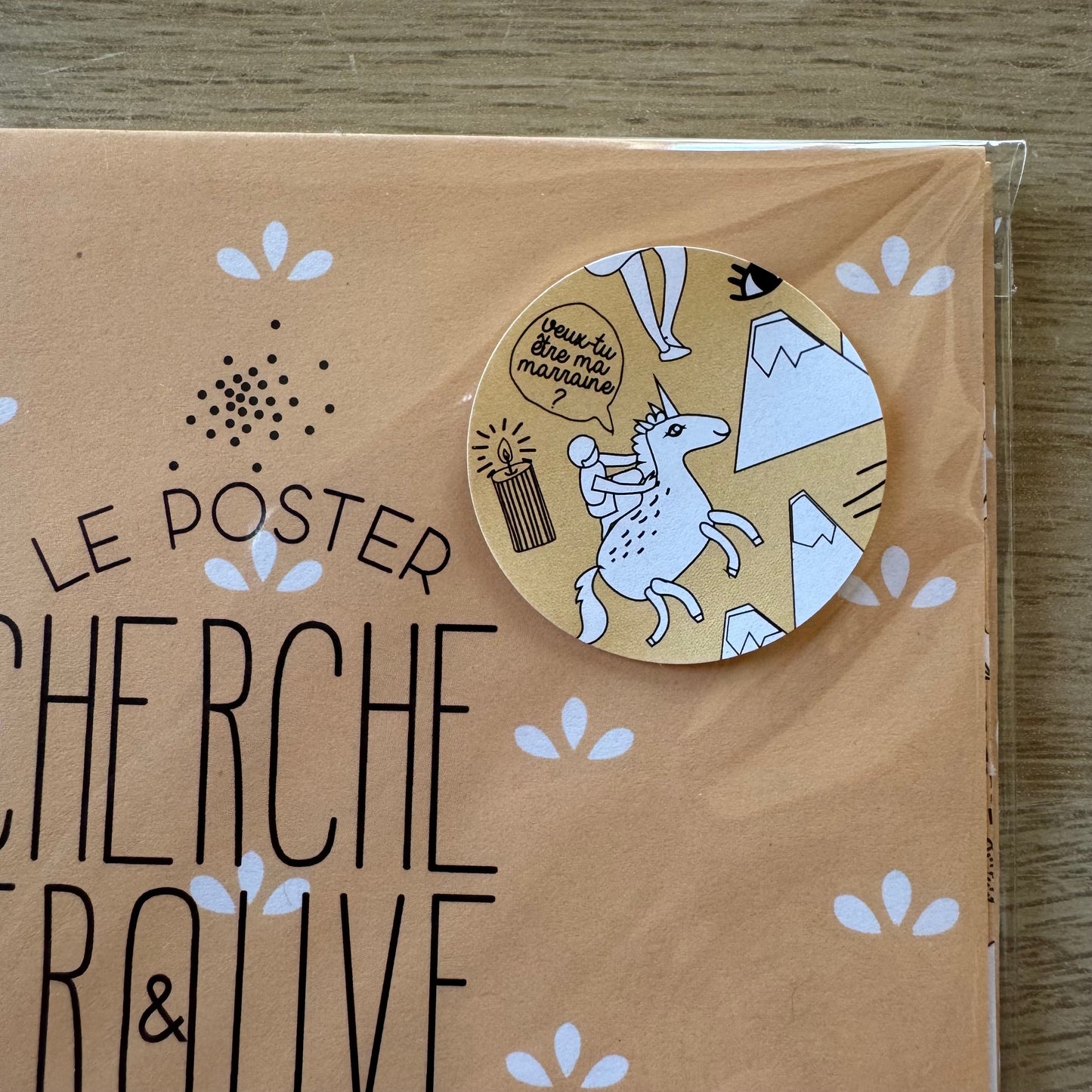 Carte/poster Cherche et trouve "MARRAINE"