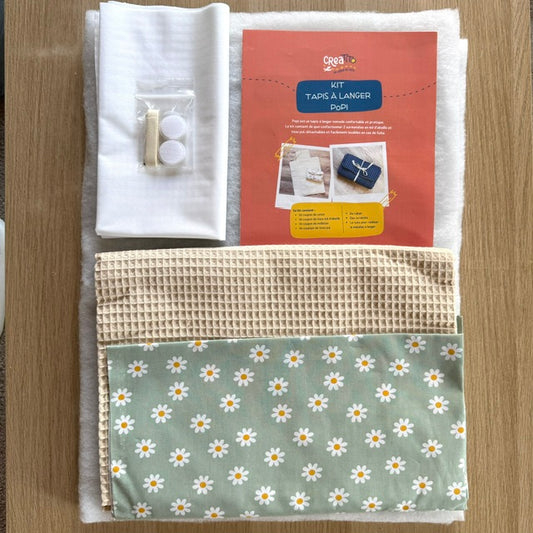 KIT Tapis à langer nomade Popi Printemps