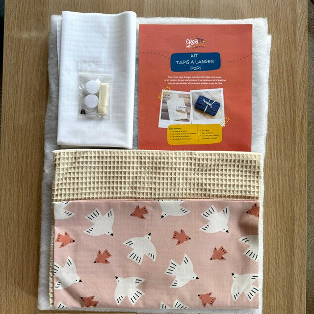 KIT Tapis à langer nomade Popi Zozios